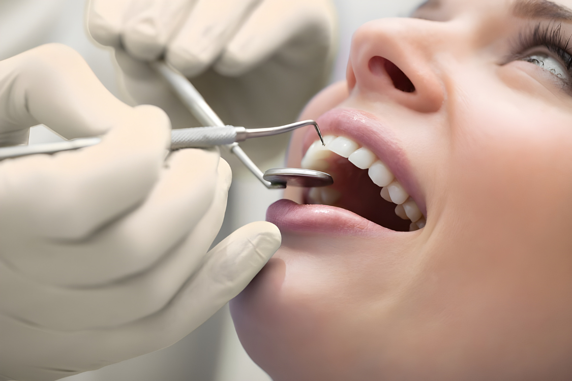 Fogászati kezelés alatt